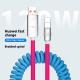 Metal 120W Super Fast Charge Machine Customer Charging Cable