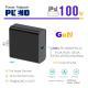 Pd100W W Gallium Nitride European Standard Single-port Adapter Camera Computer Equipment Fast Charging