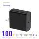 Pd100W W Gallium Nitride European Standard Single-port Adapter Camera Computer Equipment Fast Charging