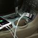 1Pc 3Port USB Car Charger  30W 5.5A For IOS Phone 16 15 14 And More