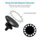 1Pc Magnetic  Qi Wireless Car Charger Car Phone Charger For IOS Phone XS MAX XR Galaxy S10 S9 Tablet GPS Device