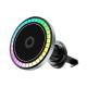 Vehicle-mounted Mobile Phone RGB Lamp Wireless Fast Charge Applicable To Car Navigator Bracket