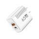 Small Twill 1usb 1pd Multi-port Charger