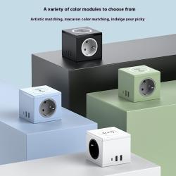 Wireless Charger European Standard Cube Socket PD15W