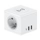 Wireless Charger European Standard Cube Socket PD15W