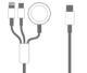 Watch Magnetic Wireless Charging Cable Three In One