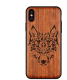 Compatible with Apple , Wooden phone case