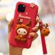 Compatible with Apple , Loft cartoon silicone protective sleeve