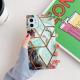 Compatible With  , Electroplating Marble Pattern Mobile Phone Case