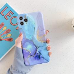 Symphony gradient marble phone case