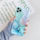 Symphony gradient marble phone case