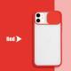 Frosted frame lens phone case