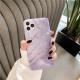 Purple Shell Pattern Silicone Phone Case