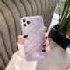 Purple Shell Pattern Silicone Phone Case