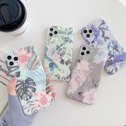 Laser Flowers Mobile Phone Silicone Soft Case