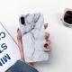 Compatible with Apple, Smooth Marbled IPhone 11 Pro Max Silicone Soft Case