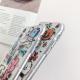 Cartoon bear and rabbit mobile phone case