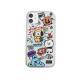 Cartoon bear and rabbit mobile phone case