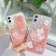 Quicksand Peach Bear Rabbit Xsmax Phone Case