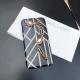 Geometric rhombus rhinestone bracelet phone case
