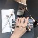 Geometric rhombus rhinestone bracelet phone case