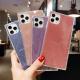 Compatible With  , Square Glitter Transparent TPU Soft Shell