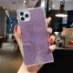 Compatible With  , Square Glitter Transparent TPU Soft Shell