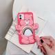 Cute cartoon rainbow bear mobile phone case