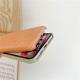Pattern Leather Phone Case Half Hard Shell Case