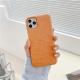 Pattern Leather Phone Case Half Hard Shell Case