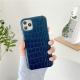 Pattern Leather Phone Case Half Hard Shell