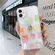 Mobile Phone Glue Candy Transparent Case