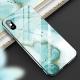 Abstract Art Tempered Glass Cartoon Painted  Shell