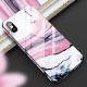 Abstract Art Tempered Glass Cartoon Painted  Shell