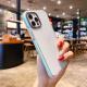 Transparent Phone Case With Non-slip Solid Color Frame