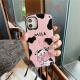 Creative Simple And Cute Cow Ring Phone Case