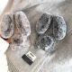 Simple Winter Warm Rabbit Plush Phone Case