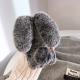 Simple Winter Warm Rabbit Plush Phone Case