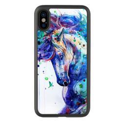 Creative Chinese Style Watercolor Horse Phone Case