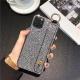 Simple Glitter Wristband Edging Phone Case