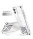 Transparent Bracket Phone Case Electroplating All-inclusive Protective Cover