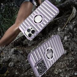 Heat Dissipation Breathable Electroplating Hollow Magnetic Suction Phone Case