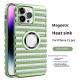Heat Dissipation Breathable Electroplating Hollow Magnetic Suction Phone Case