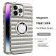 Heat Dissipation Breathable Electroplating Hollow Magnetic Suction Phone Case