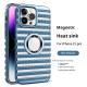Heat Dissipation Breathable Electroplating Hollow Magnetic Suction Phone Case