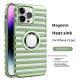 Heat Dissipation Breathable Electroplating Hollow Magnetic Suction Phone Case