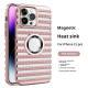 Heat Dissipation Breathable Electroplating Hollow Magnetic Suction Phone Case