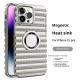Heat Dissipation Breathable Electroplating Hollow Magnetic Suction Phone Case