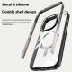 Magnetic Titanium Frame Invisible Airbag Phone Case