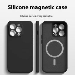 Liquid Silicone Magnetic Phone Case